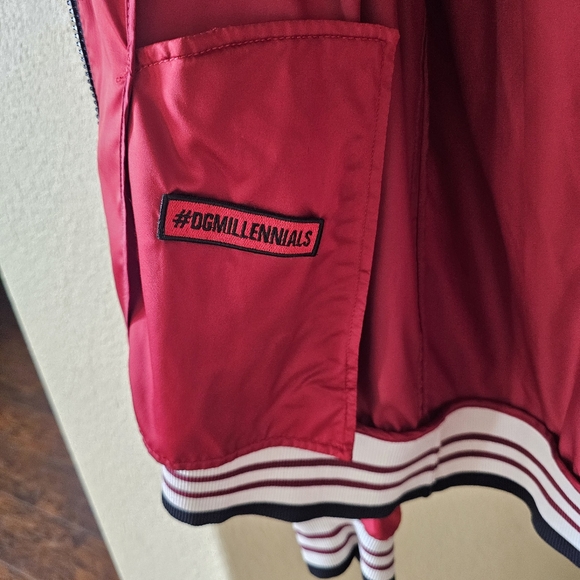 Dolce & Gabbana Logo Zipped Bomber Jacket Size 50/L - Picture 10 of 13